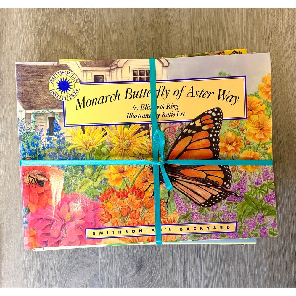 Mega Spring Theme Children’s Picture Book Bundle (13) Gardens, Bugs, Butterflies